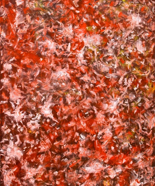 brown battlefield; Öl auf Leinwand; 200 x 140 x 4 cm; 2015